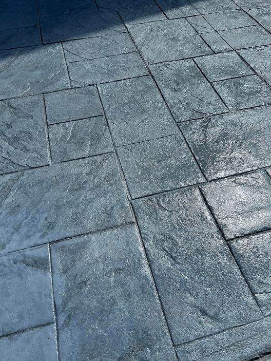 stamped concrete op